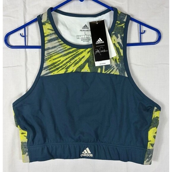 adidas Other - Adidas Primegreen Aeroready Zoe Saldana Sports Training Bra Women’s Large NWT